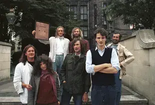 Edinburgh Fringe First Award 1981. Tomasz Stachowski, Katarzyna Klebba, Adam Borowski, Tadeusz Janiszewski, Leszek Sczaniecki, NN, Marek Raczak