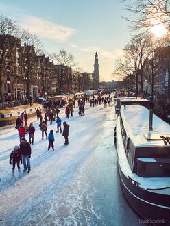 Winter of 2012 in Amsterdam